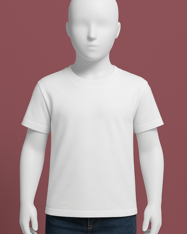 Toddler Cotton Jersey T-Shirt - White - Image 5