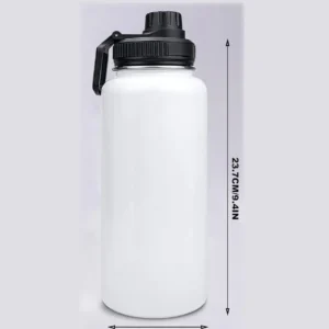 Alternative view of 32oz Stainless Steel Sublimation Sports Water Bottle (Copy)