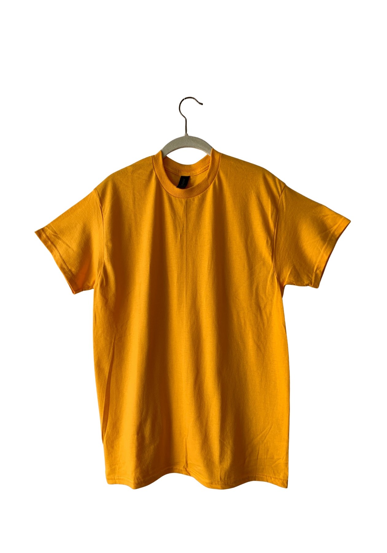Gildan Blank Adult HeavyCotton T-Shirt Unisex, (G500). Dark Heather