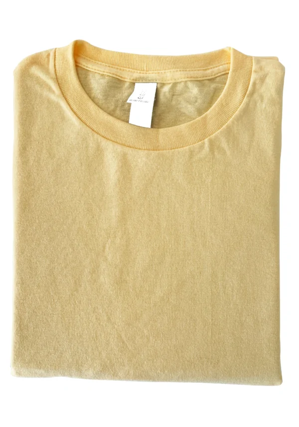 Lite yellow adult unisex t shirt